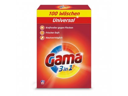 Gama (Vizir) prací prášek 6kg 100W Universal 8435495837756