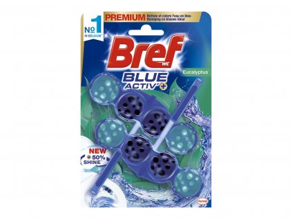 Bref WC Blue Activ+ 2x50g Eucalyptus 5410091754044