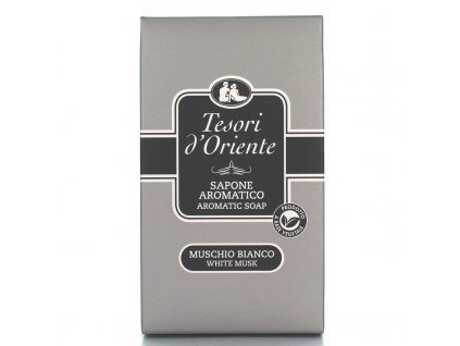 Tesori d'Oriente Tuhé Mýdlo 125g Muschio Bianco