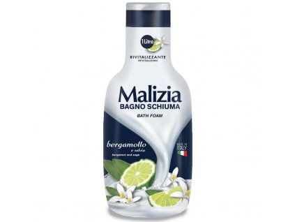Malizia pěna do koupele Bergamot and Sage 1000 ml náplň 8003510034697