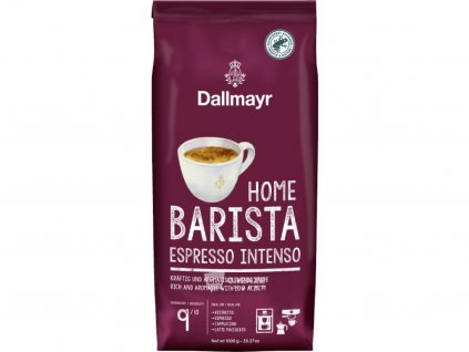 Káva Dallmayr Home Barista Espresso Intenso zrno 1kg fialové 4008167043904
