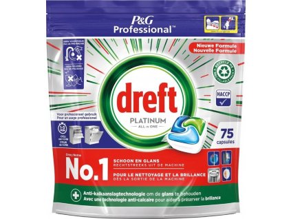 Dreft Platinum 75ks Regular kapsle do myčky 8006540881293
