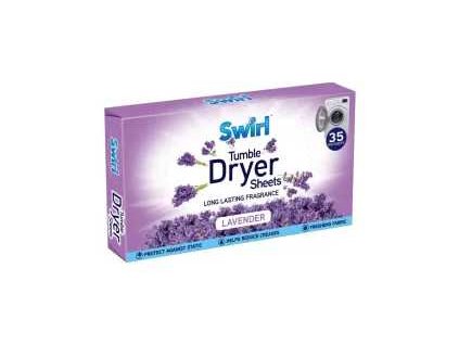 Swirl ubrousky do sušičky Lavender 35ks 5053249249056