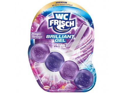 WC Frisch Brilliant Gel WC závěska 42g Magic Breeze 4015000972413