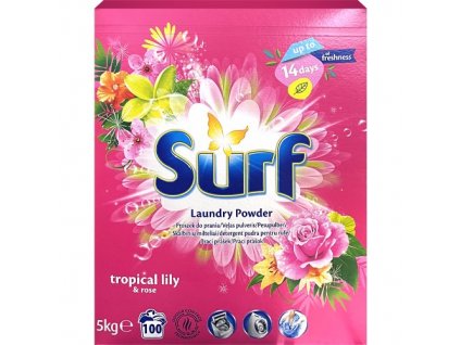 Surf prací prášek 5kg Tropical Lily 100W 8886467018794