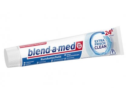 Blend a med 75ml Extra Frisch Clean zubní pasta 8006540323793