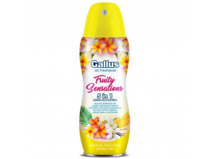 Gallus osvěžovač vzduchu 5v1 300ml Fruity Sensations žlutý 4251415302074