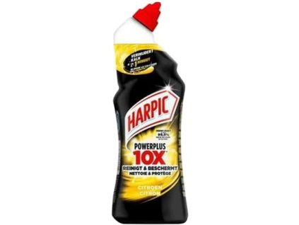Harpic 750ml Powerplus 10x gel do WC Citron 8720065008286
