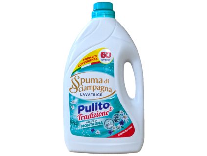 Spuma di Sciampagna Lavatreice 3L Montagna 60W prací gel 8007750004212