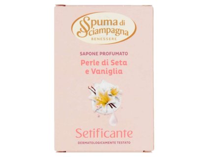 Spuma di Sciampagna Benessere 90g Perle di Seta e Vaniglia tuhé mýdlo 8007750010398