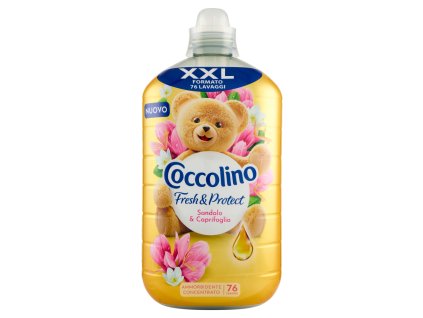 Coccolino aviváž 1750ml Concentrato 76W Sandalo & Caprifoglio zlatá 8720181351570