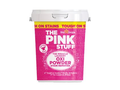 The Pink stuff zázračný prášek na skvrny na barevném i bílém prádle 1kg 5060033820148