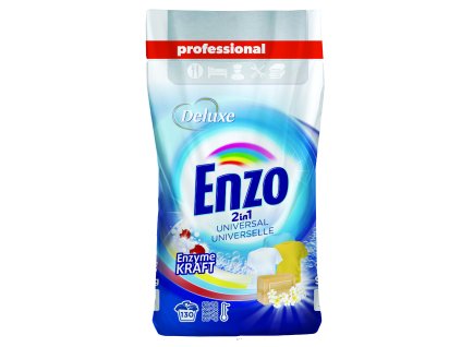 Deluxe Enzo prací prášek Professional 9,1kg 2in1 Universal 130WL folie 4260504880928
