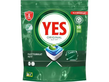 Yes All in One 58ks Original kapsle do myčky 8006540809440