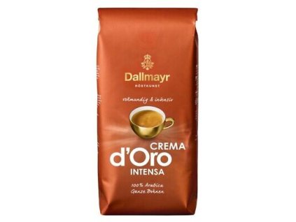Dallmayr 1kg d'Oro Crema Intensa zrnková káva 1kg bronzová 4008167042709