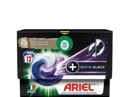 Ariel kapsle All in1 Revita Black 12ks 8006540906644