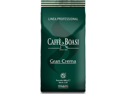 Caffé Boasi 1kg Gran Crema zrnková káva zelené 8003370051100