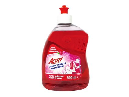 Actiff Liquide Vaisselle 500ml Framboise prostředek na mytí nádobí malina 5410306884023