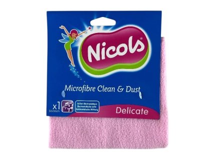 Nicols Microfibre Clean & Dust 32x36cm čistící a prochová utěrka z mikrovlákna 5410721714929
