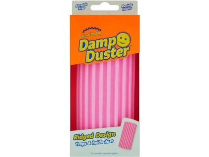 Scrub Daddy Damp Duster růžový houbička na utírání prachu 5060481023788