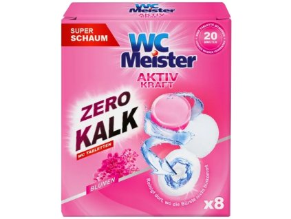 WC Meister Aktiv Kraft WC Tabletten Blumen 8ks tablety na čištění WC 4260418936209