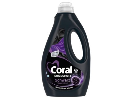 Coral prací gel Farbschutz 1,15L 23WL prací gel na černé prádlo 8720181327117