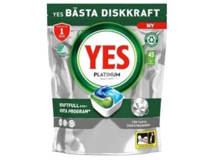 Yes All in One Platinum 45ks Regular kapsle do myčky 8700216240079