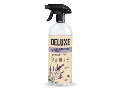 Deluxe Allzweckreiniger Mit Essig 1L Lavender octvoý čistič s rozprašovačem 4260504881369