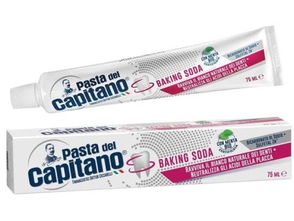 Pasta del Capitano 75ml Baking Soda zubní pasta 8002140097003