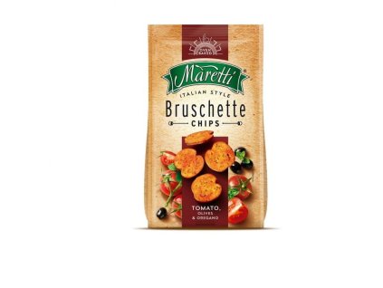 Bruschetta rajčata olivy oregáno