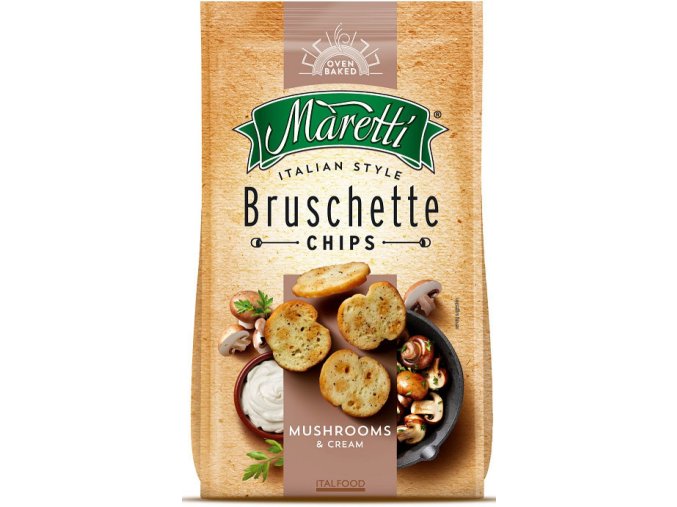 MARETTI - Bruschetta s houbami a krémovou omáčkou 70 g