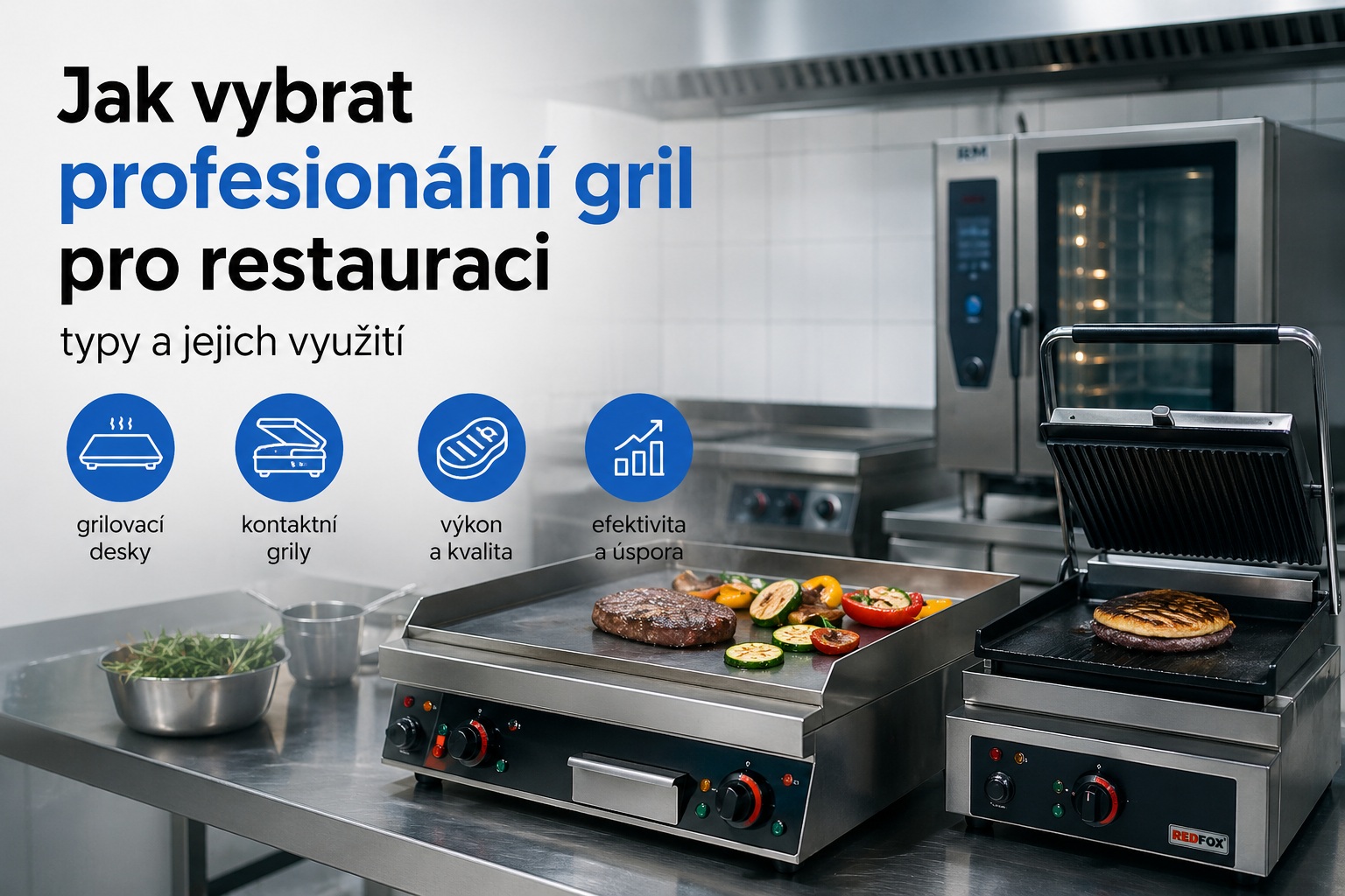 Jak vybrat profesionální gril pro restauraci: typy a jejich využití