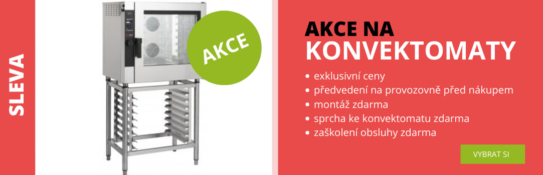 Využijte akci na konvektomaty