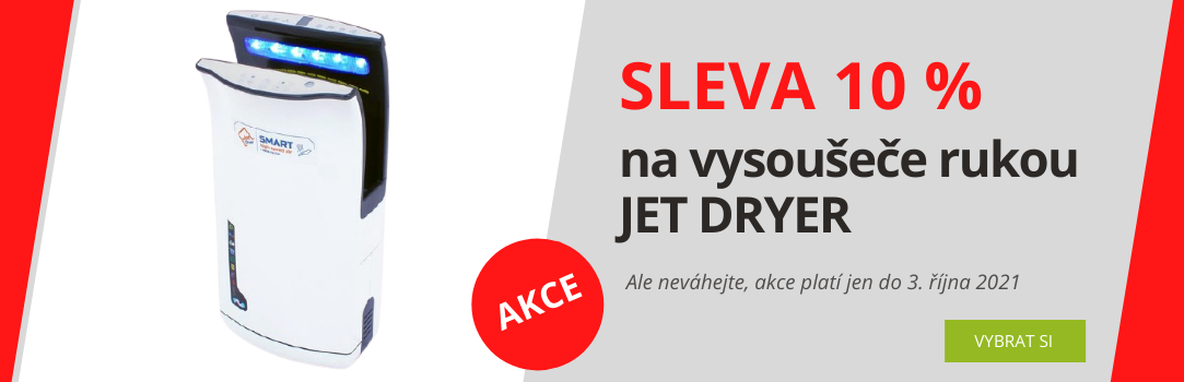 Vysoušeče rukou se slevou 10 %