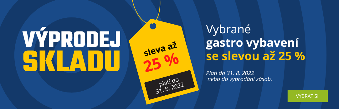 Výprodej gastro vybavení