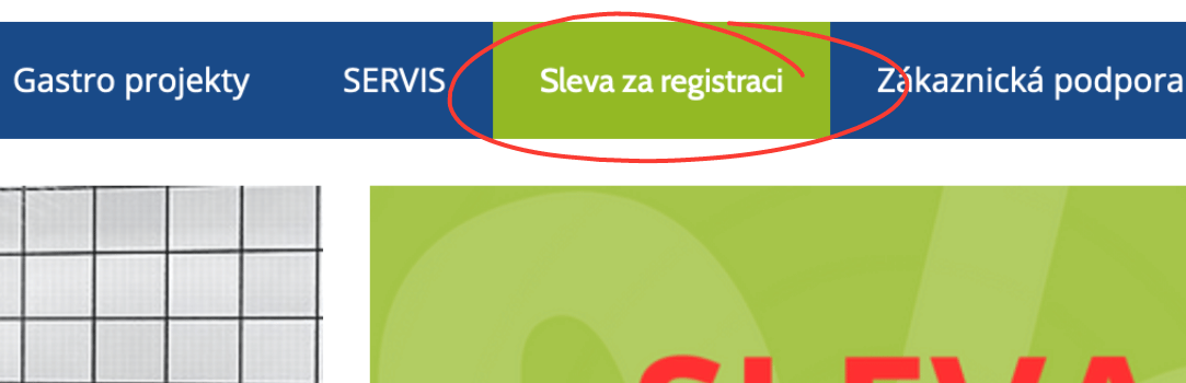 Získejte výhody za registraci