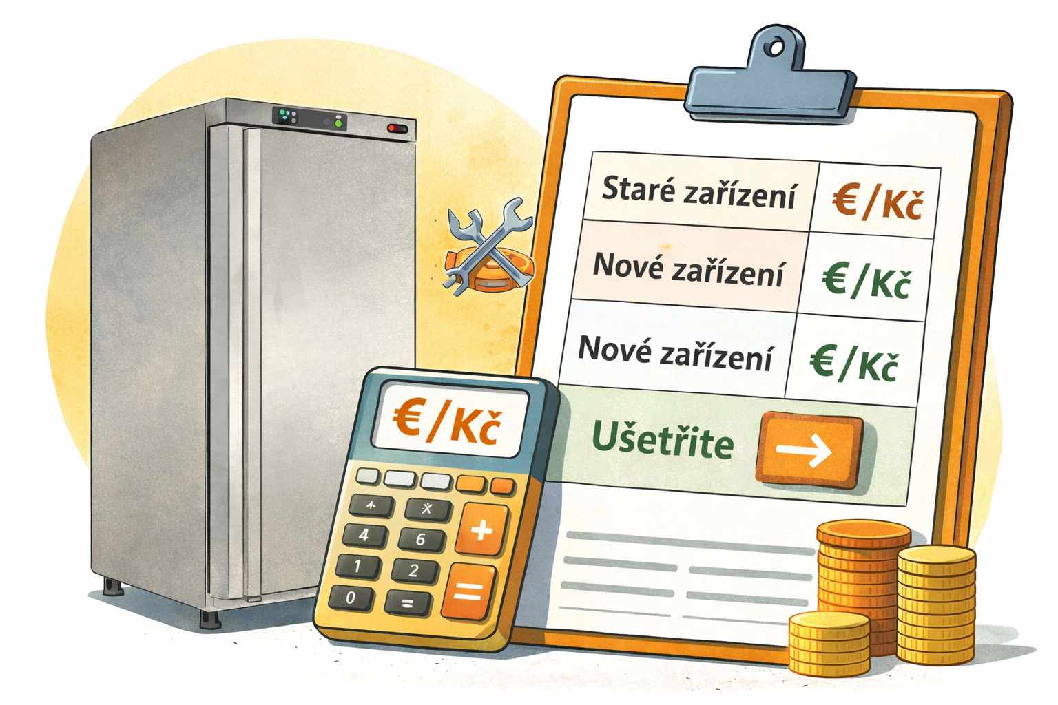 Kolik stojí provoz gastro lednice a kdy se vyplatí výměna