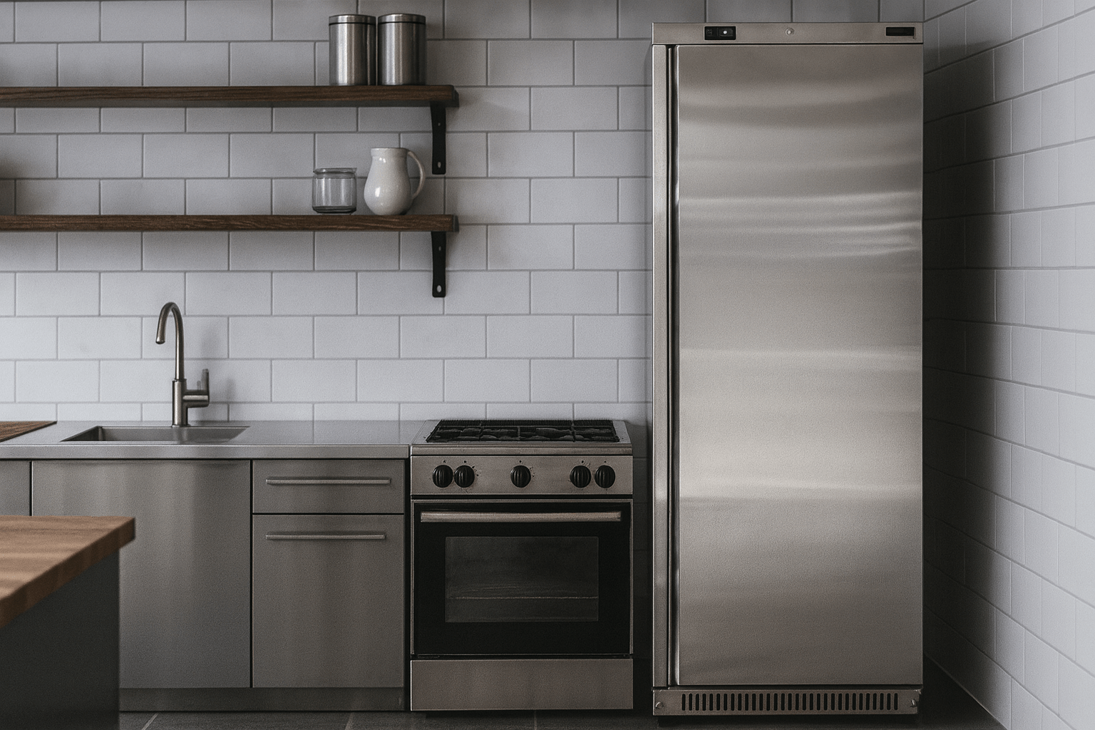 Gastro lednice v provozu