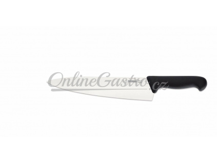 Nůž kuchařský 26 cm - černý