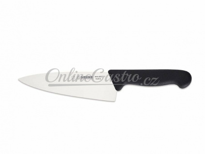Nůž kuchařský 20 cm - černý