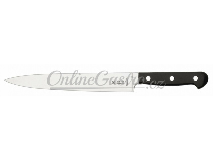 Nůž kuchařský (20 cm, černý)