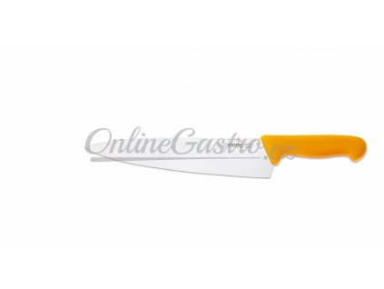 Nůž kuchařský 26 cm - žlutý