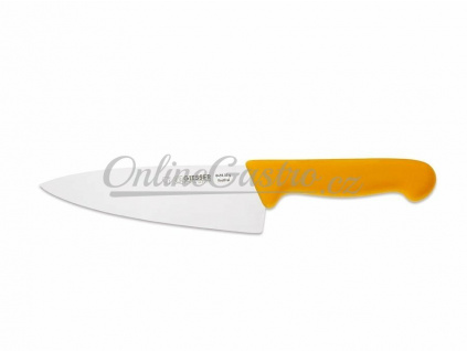 Nůž kuchařský 20 cm - žlutý