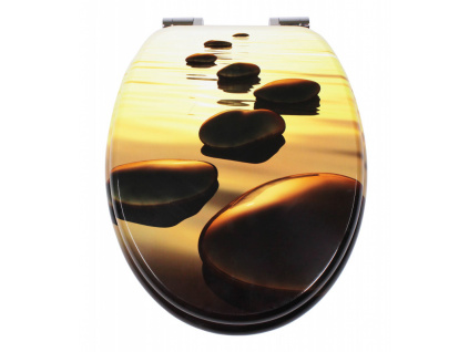 WC sedátko Schütte SEA STONE | MDF, Soft Close