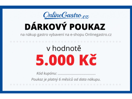 poukaz 5000