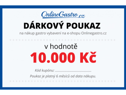 poukaz 10000