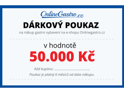 poukaz 50000