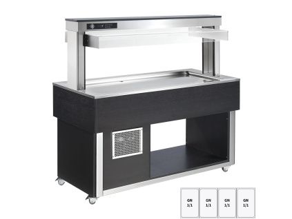 Bufet chlazený RM TR LIME+ 4W Wenge