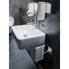 Vysoušeč rukou a baterie Jet Dryer DUO 2v1 Matný chrom Pochromovaná mosaz