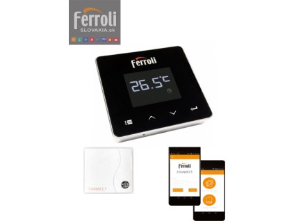 CONNECT SMART - Wifi bezdrôtový termostat s protokolom Open-Therm